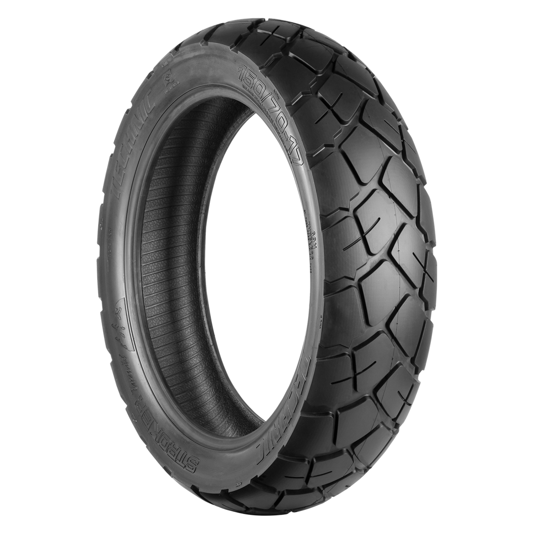Pneu p/ moto aro 17 * 150/70-17 - tras. bmw g 650s / f 800 gs, triumph tiger 800 (stroker trail) s/câm.